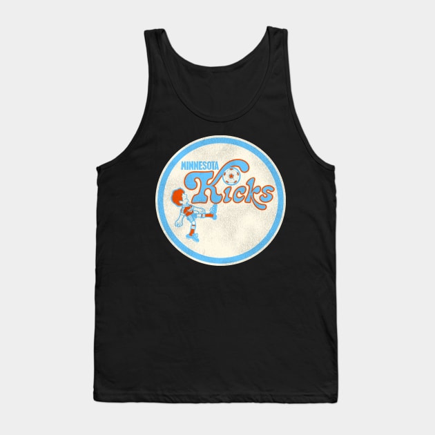 Defunct Minnesota Kicks Soccer Tank Top by Defunctland